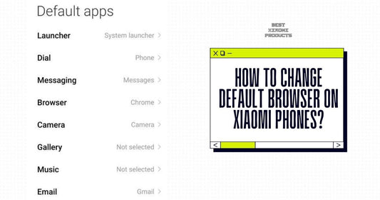How to Change Default Browser on Xiaomi Phones with MIUI | Complete Guide in 2024